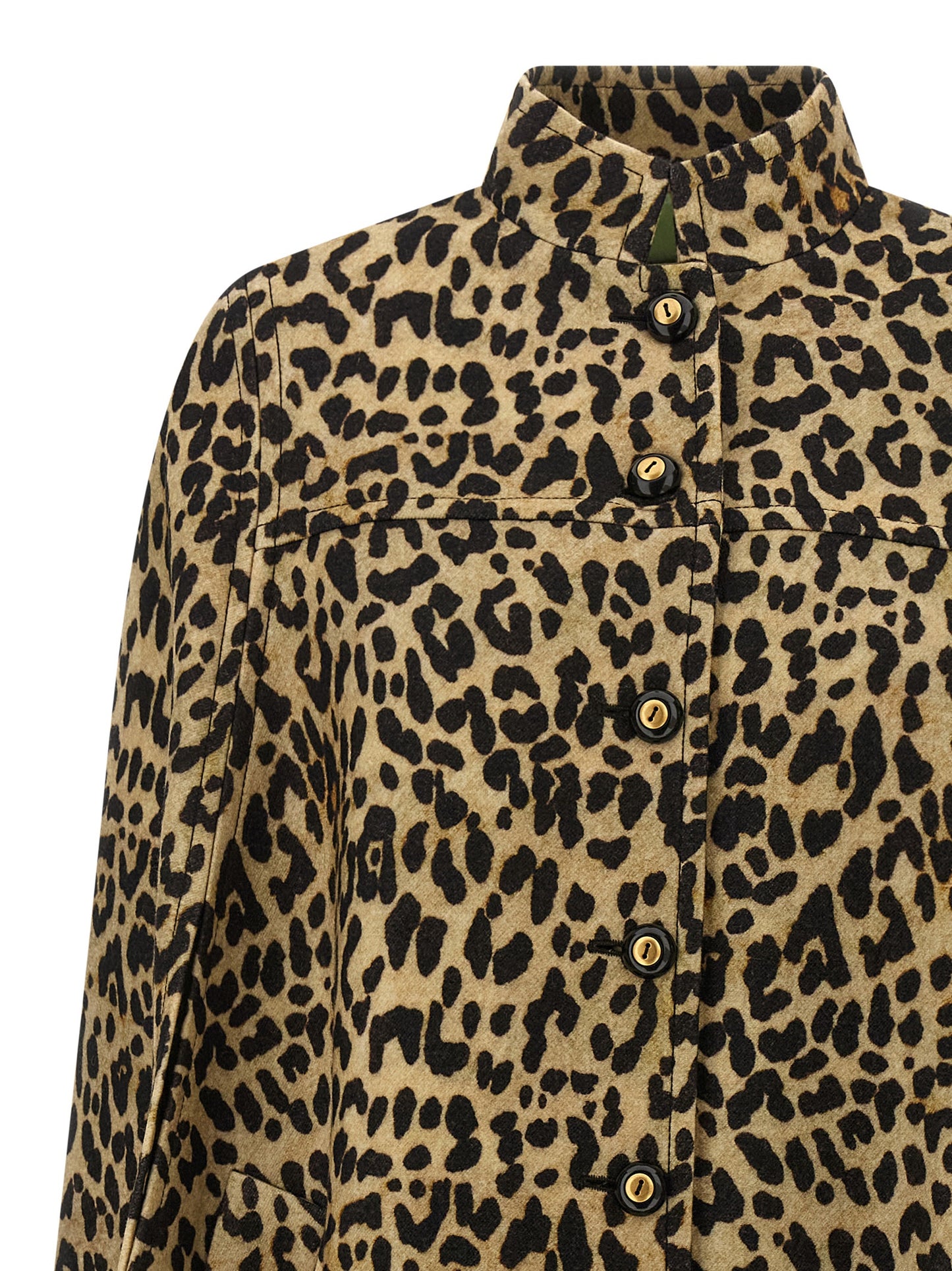 Valentino Garavani Brown Wool Coat