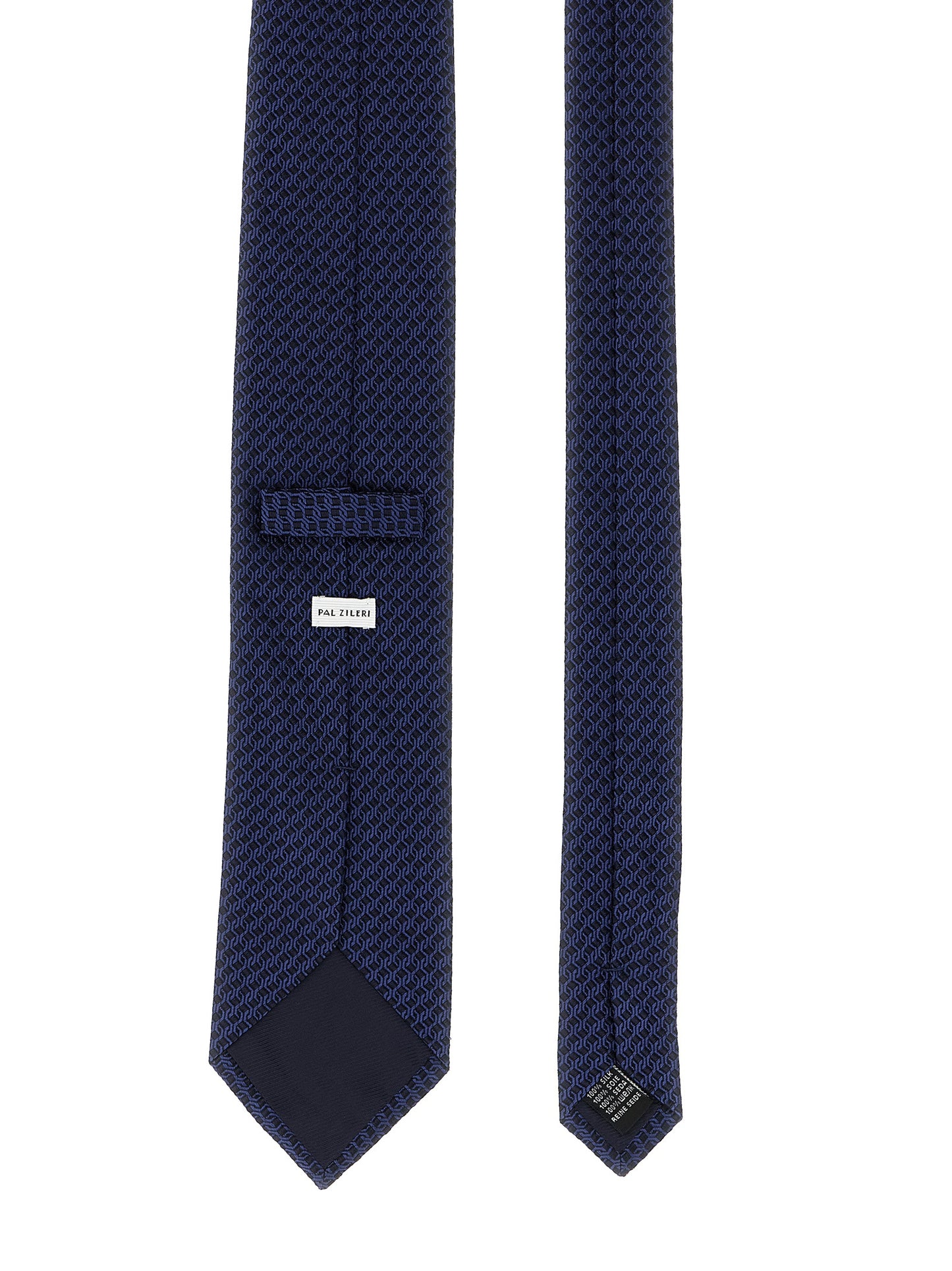 Pal Zileri Blue Silk Tie