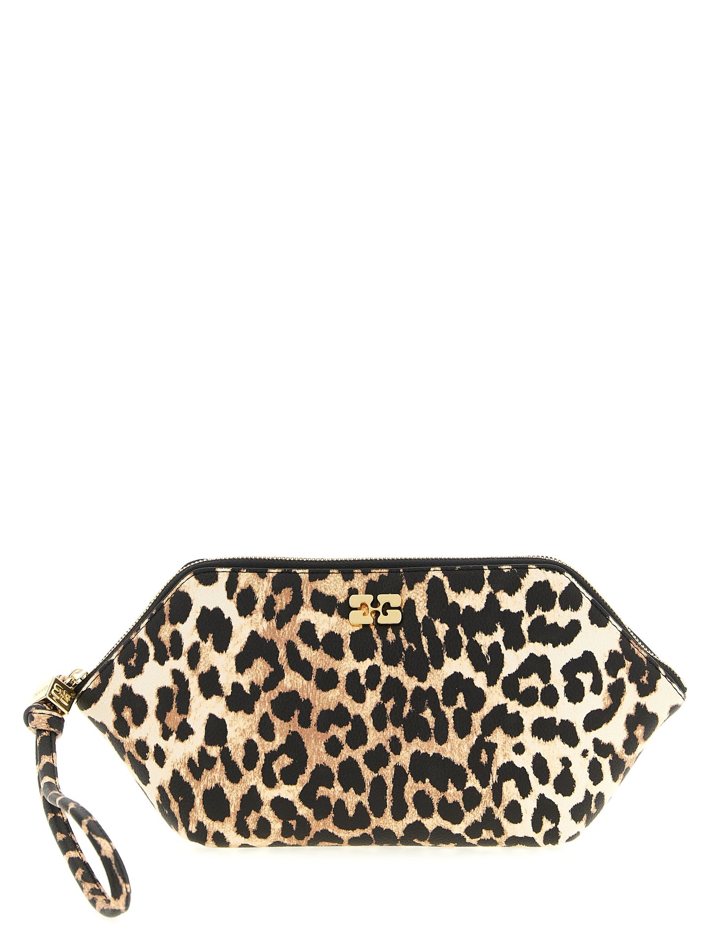 Ganni Brown Polyester Other Accessories
