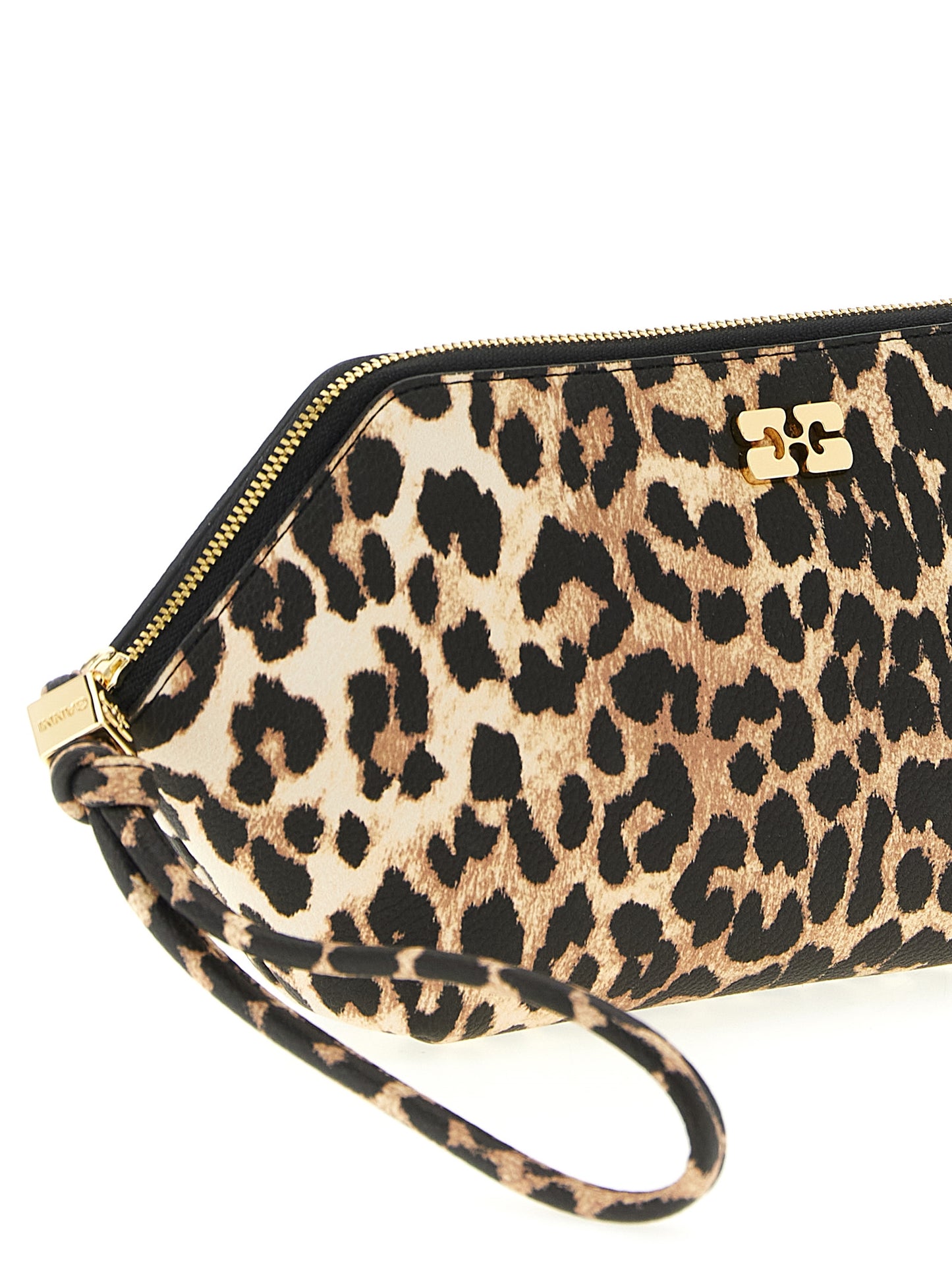 Ganni Brown Polyester Other Accessories