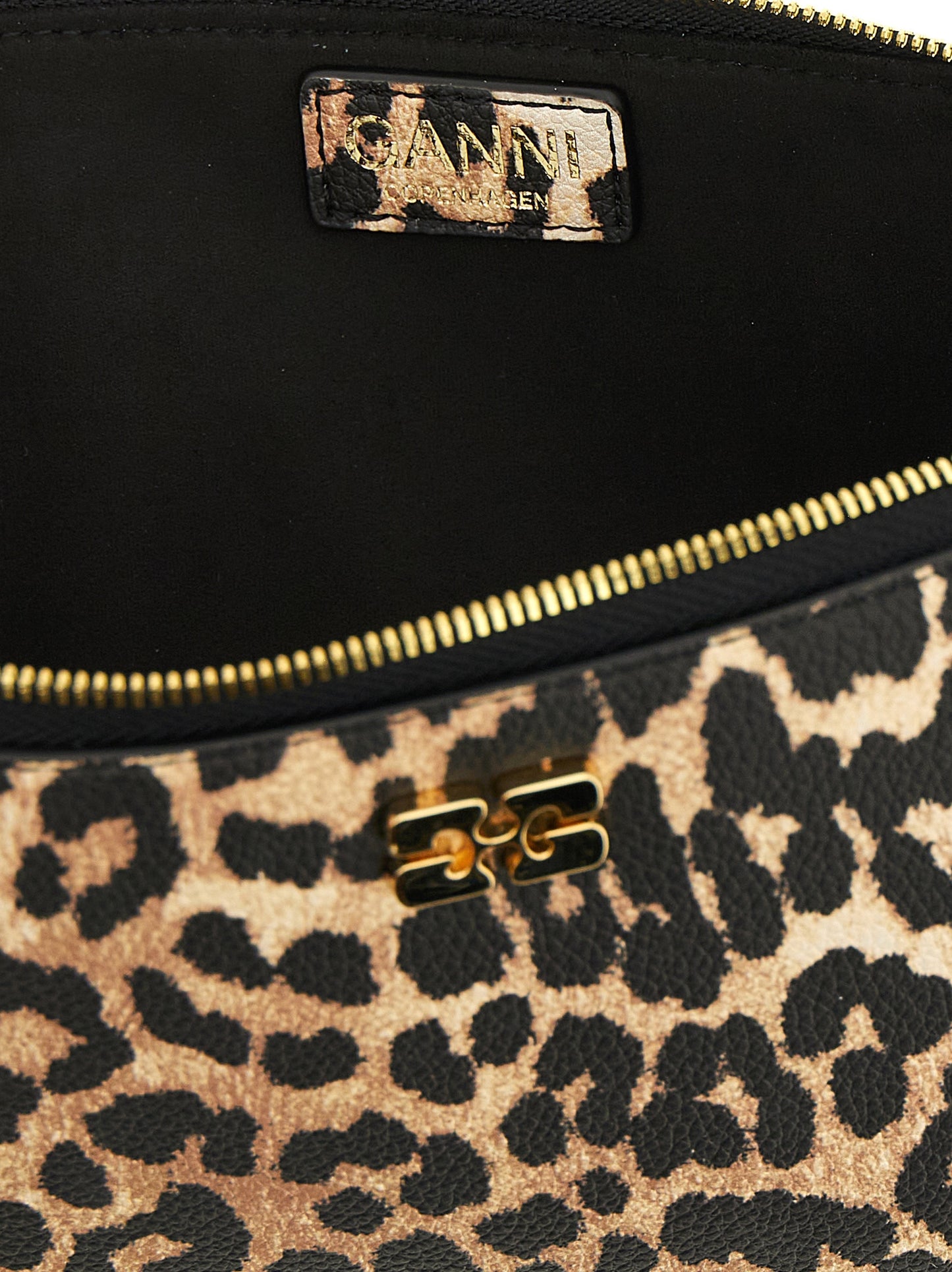 Ganni Brown Polyester Other Accessories