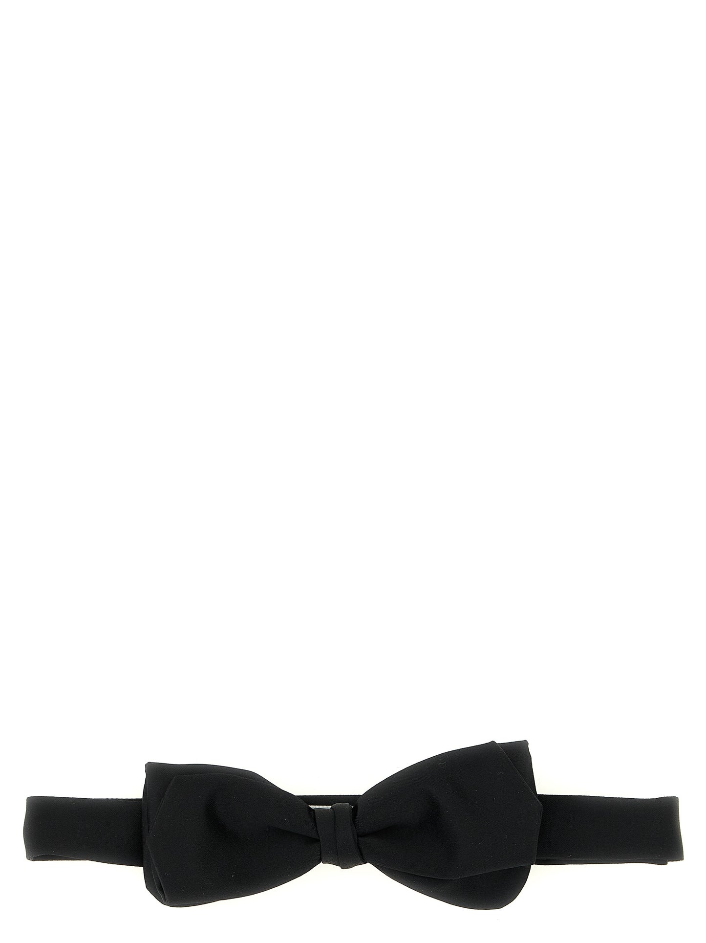 Pal Zileri Black Polyester Bowtie