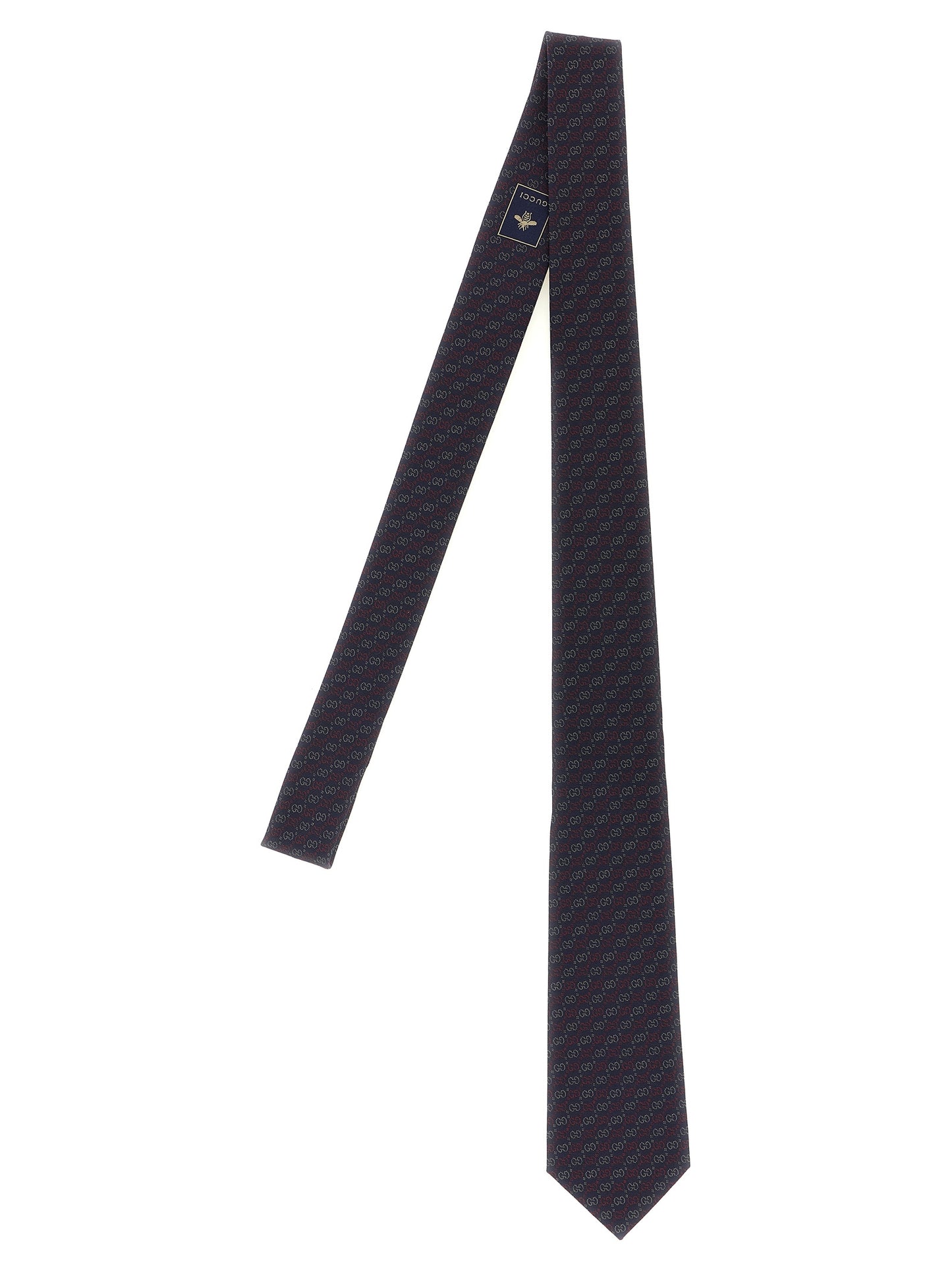 Gucci Blue Silk Tie