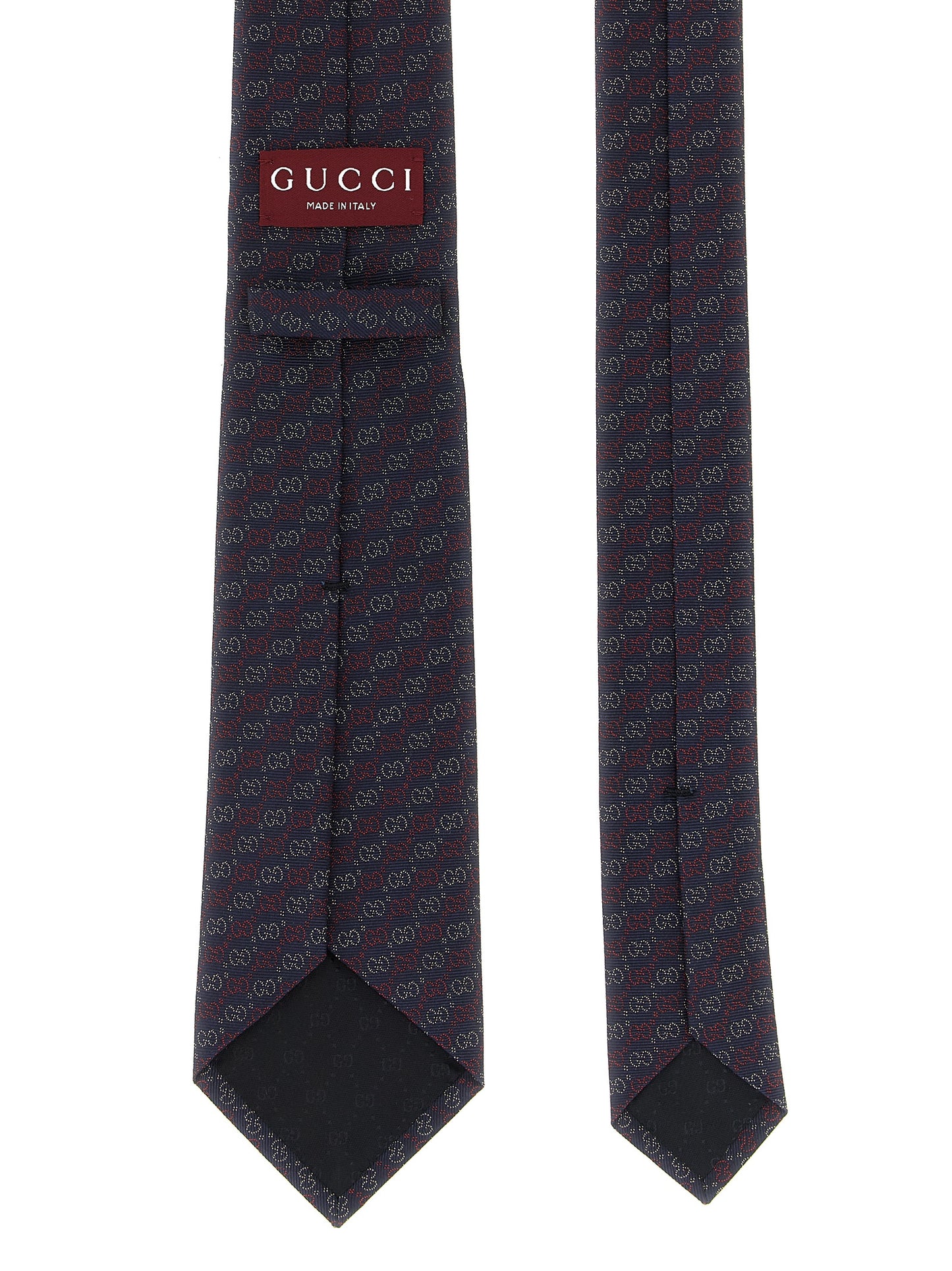 Gucci Blue Silk Tie