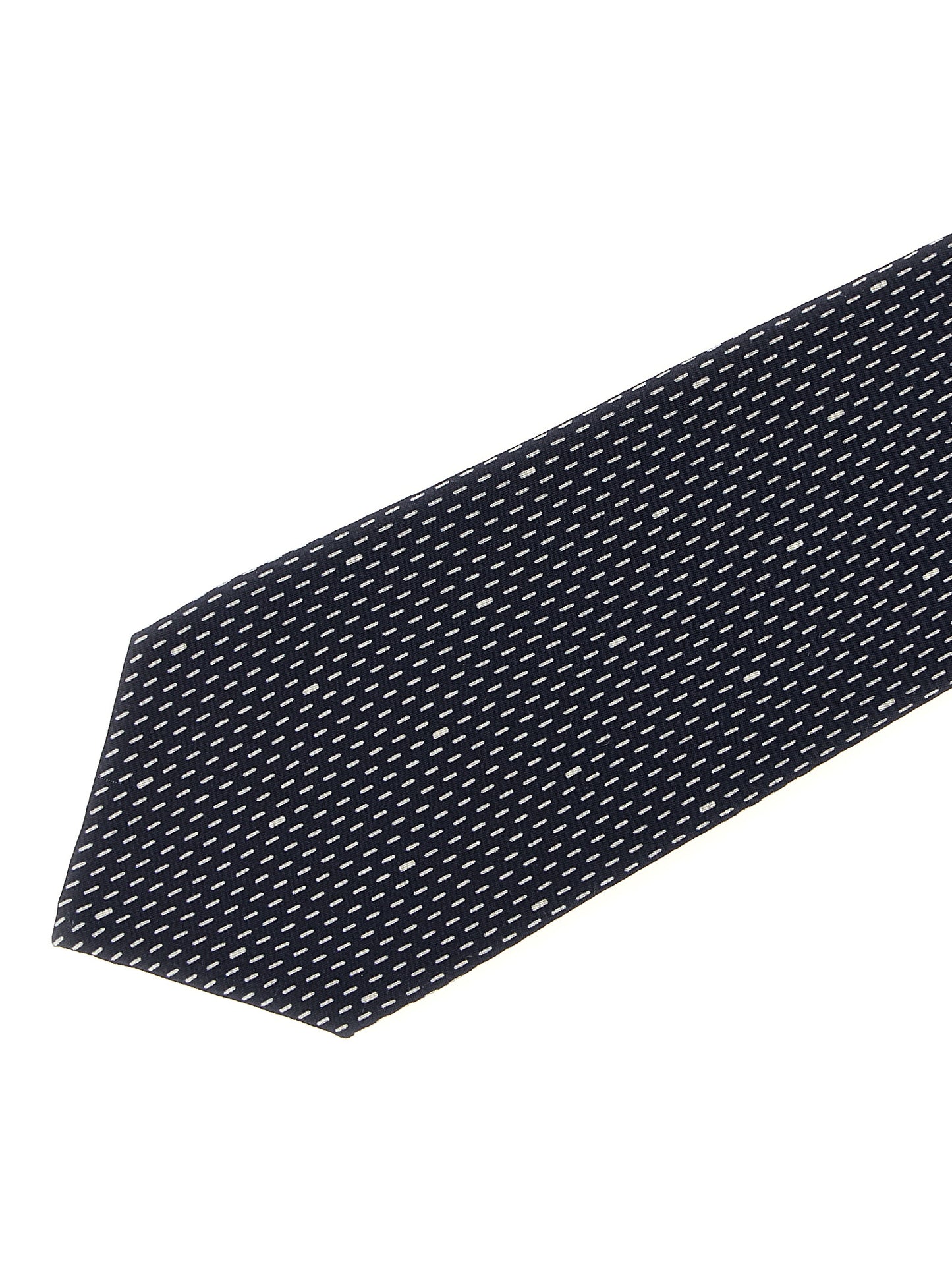 Saint Laurent Blue Silk Tie