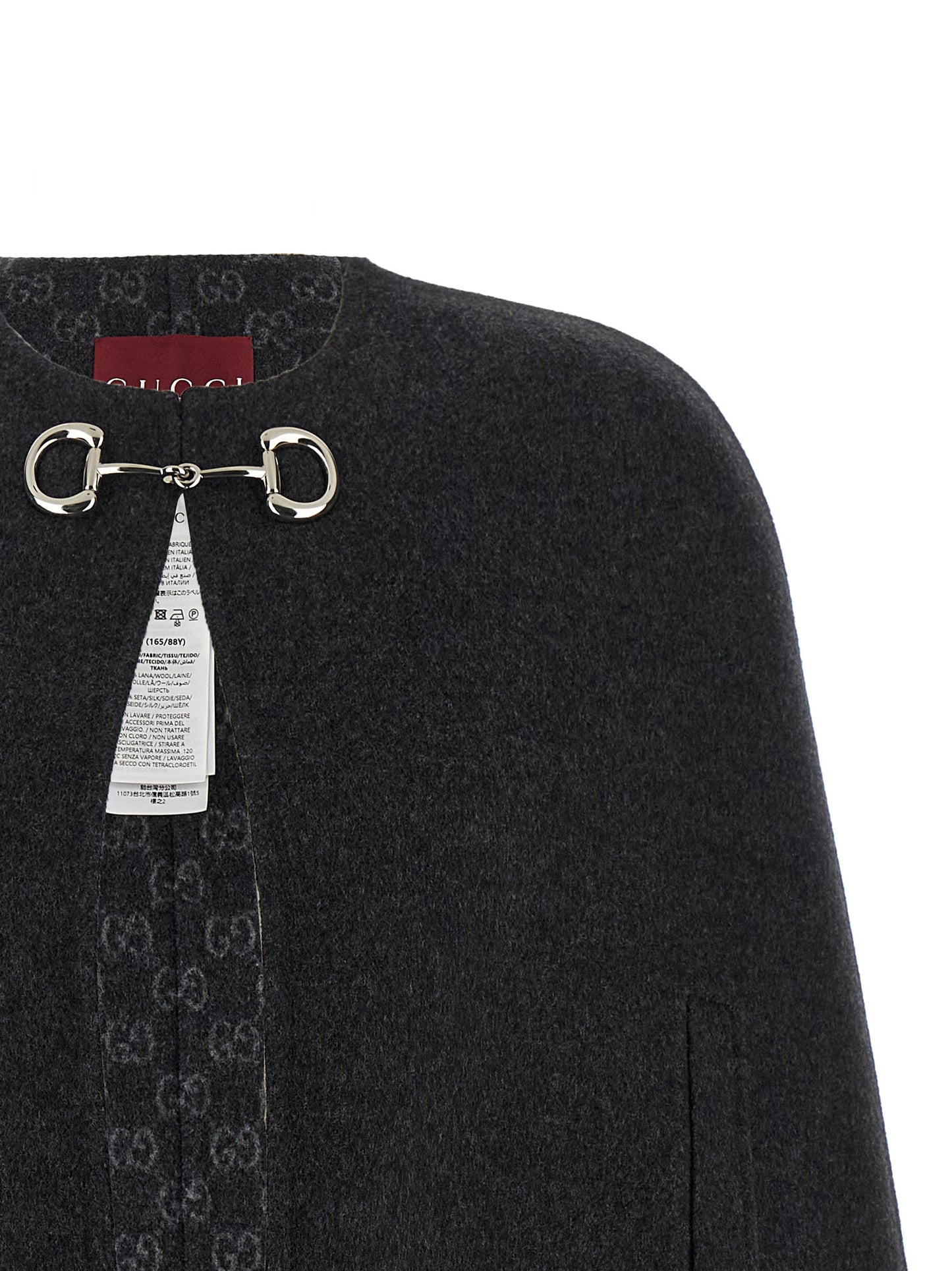 Gucci Gray Wool Coat