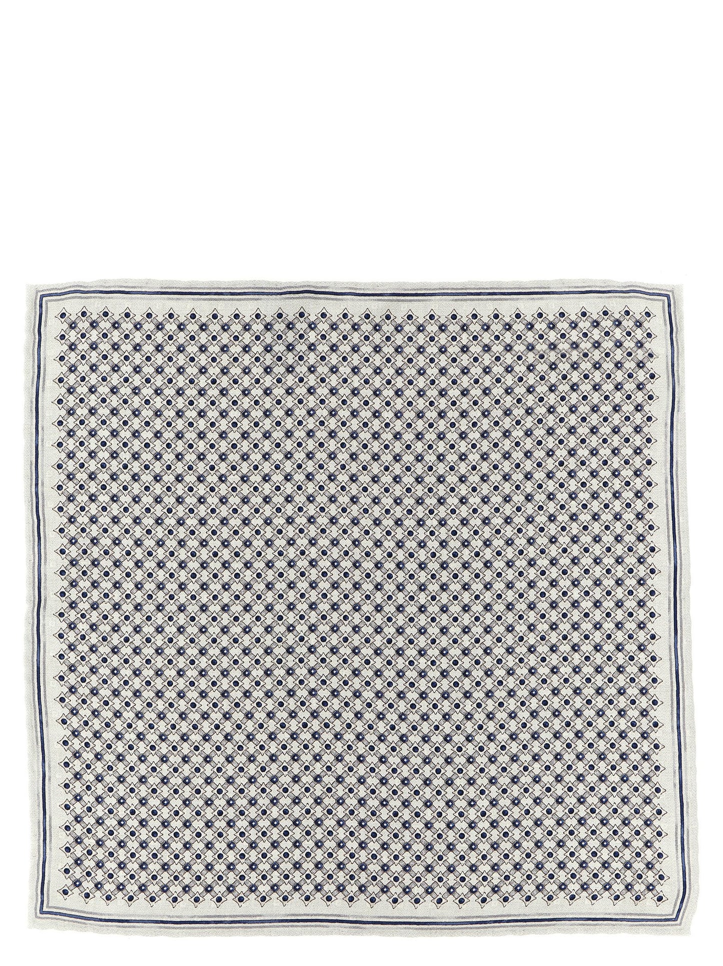 Brunello Cucinelli Multicolor Silk Foulard