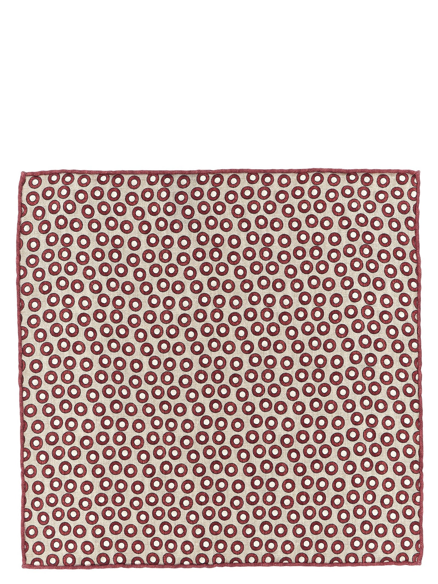 Brunello Cucinelli Multicolor Silk Pocket Square