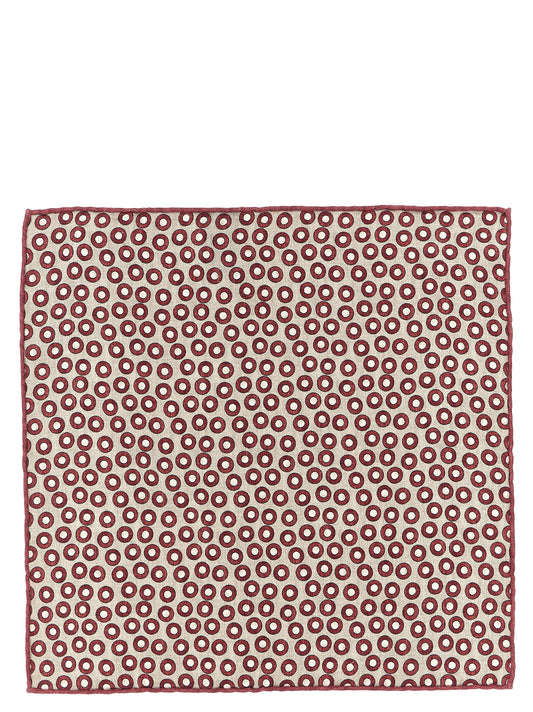 Brunello Cucinelli Multicolor Silk Pocket Square
