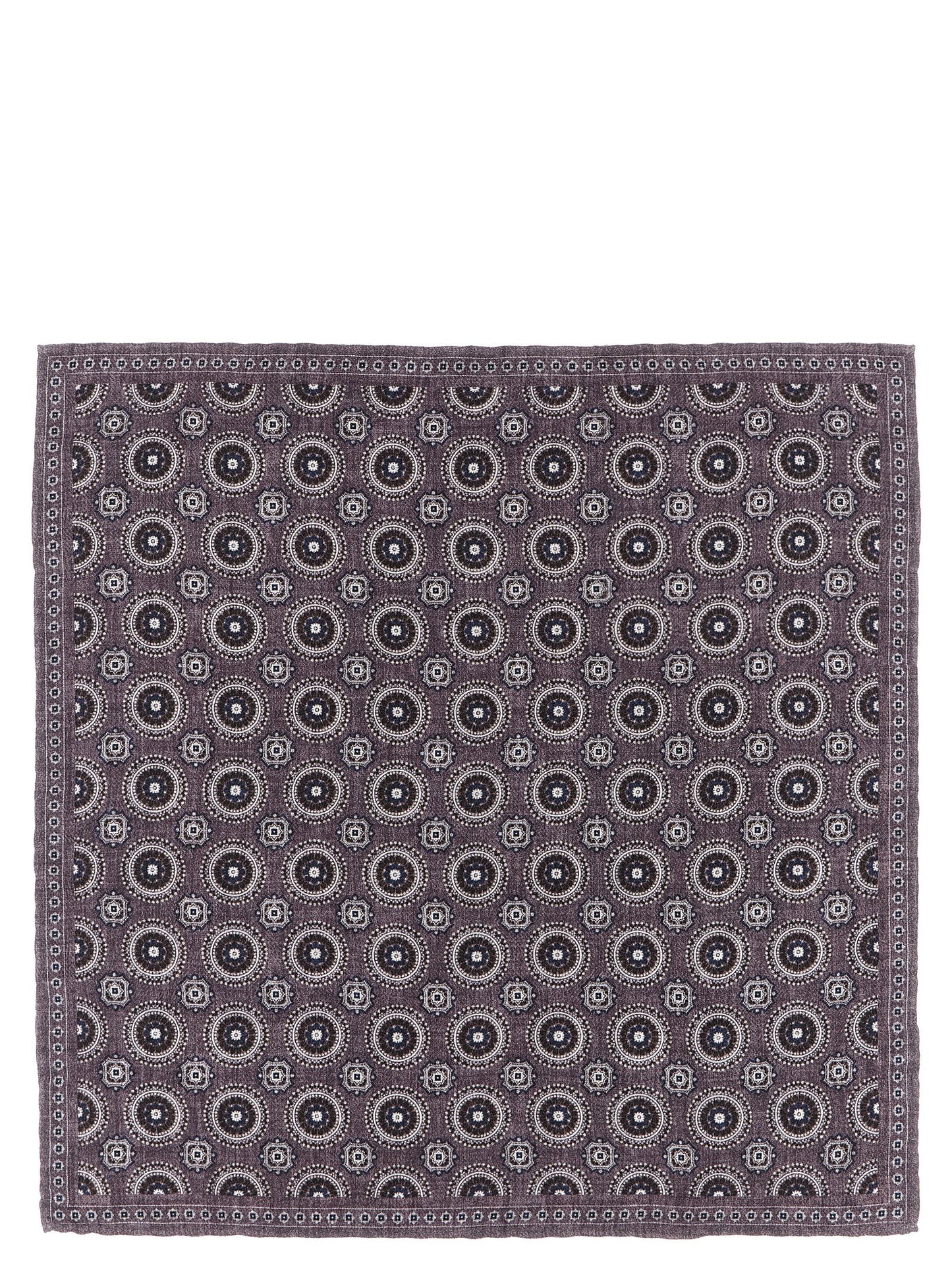Brunello Cucinelli Multicolor Silk Pocket Square