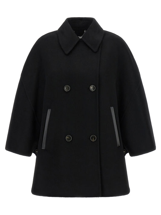 Max Mara Black Cashmere Coat