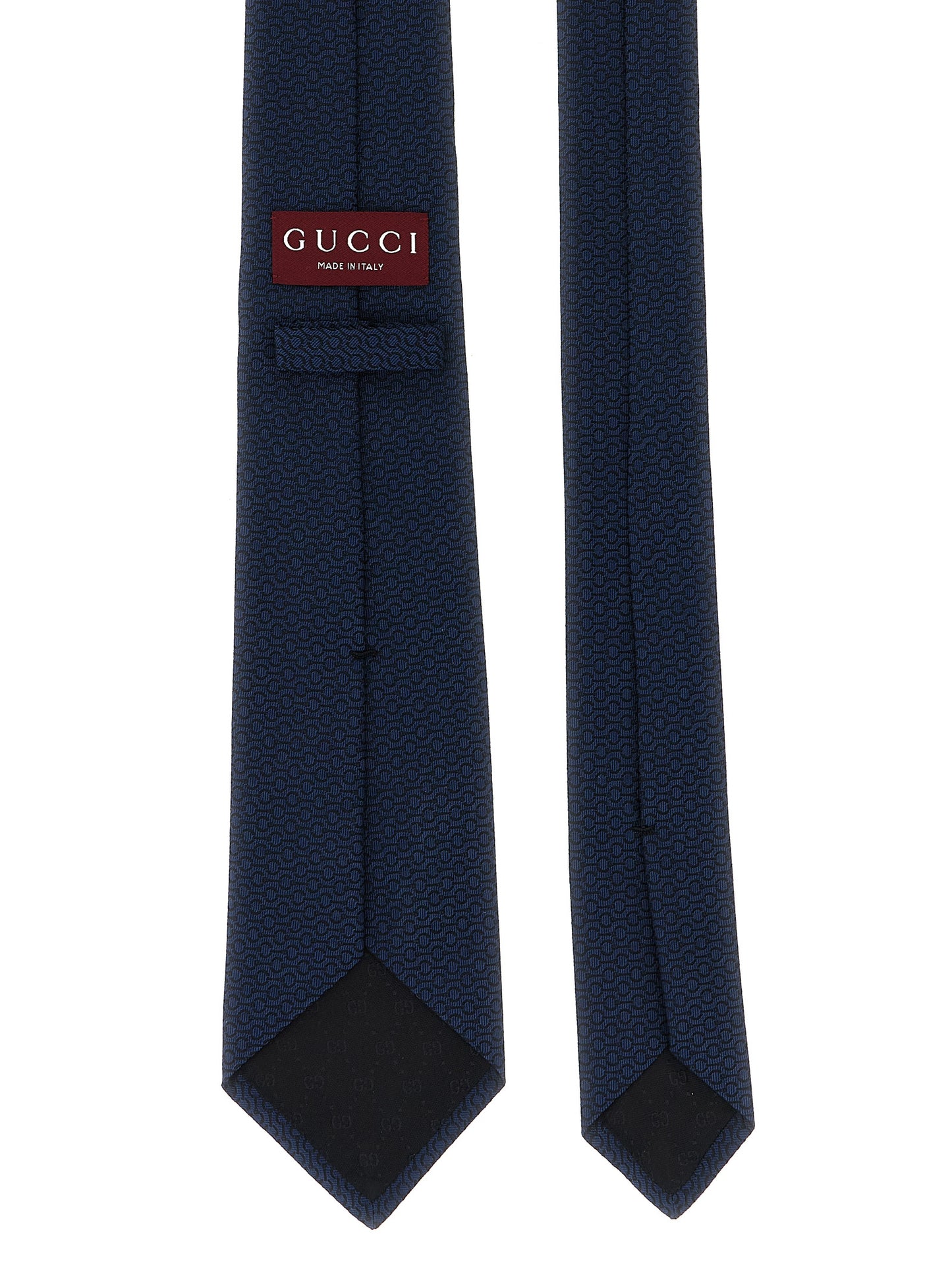 Gucci Blue Silk Tie