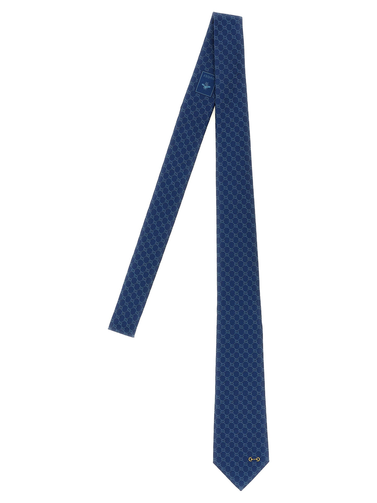Gucci Blue Silk Tie