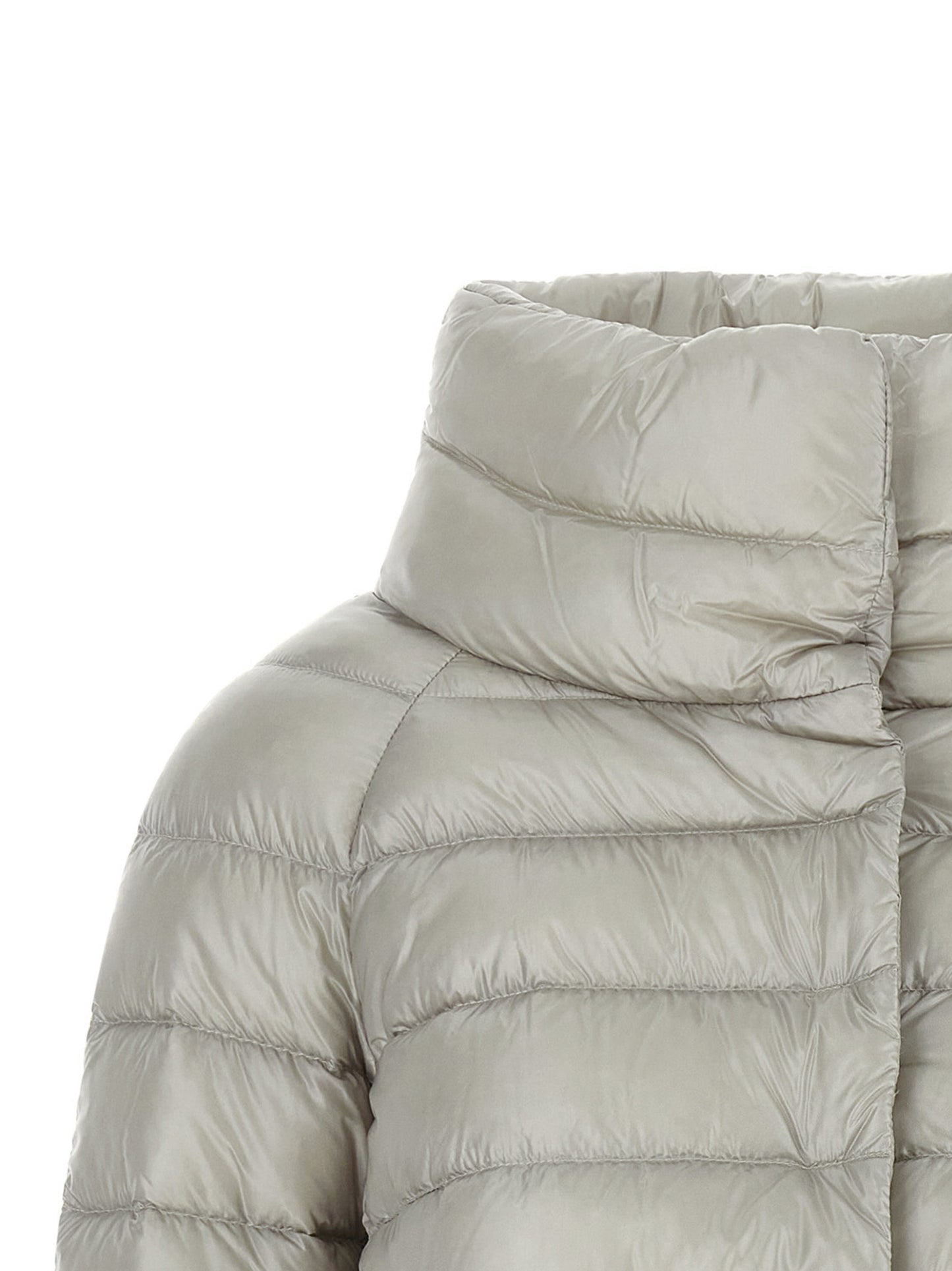Herno Gray Polyamide Coat