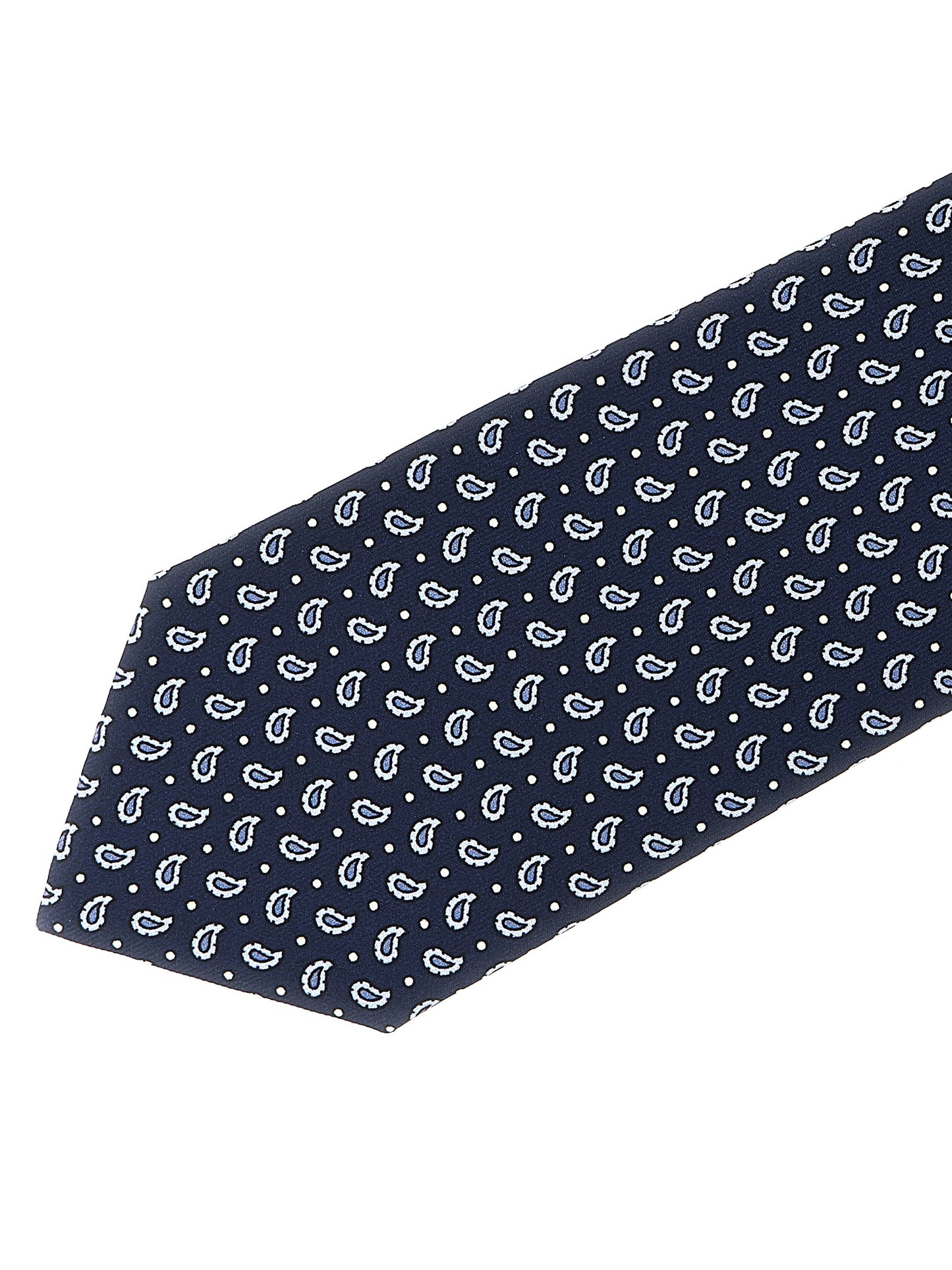 Brioni Blue Silk Tie