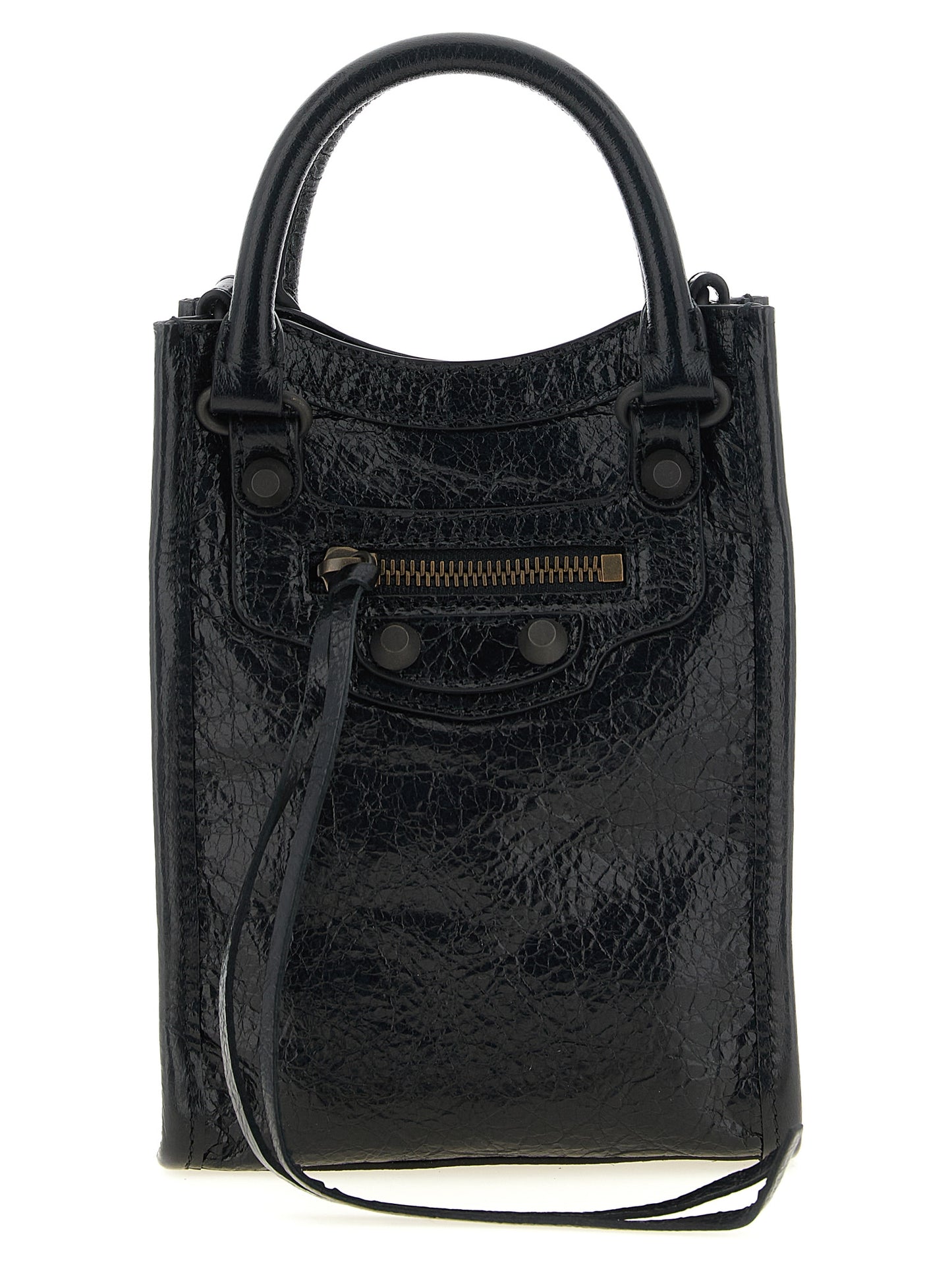 Balenciaga Black Lamb Leather Accessories