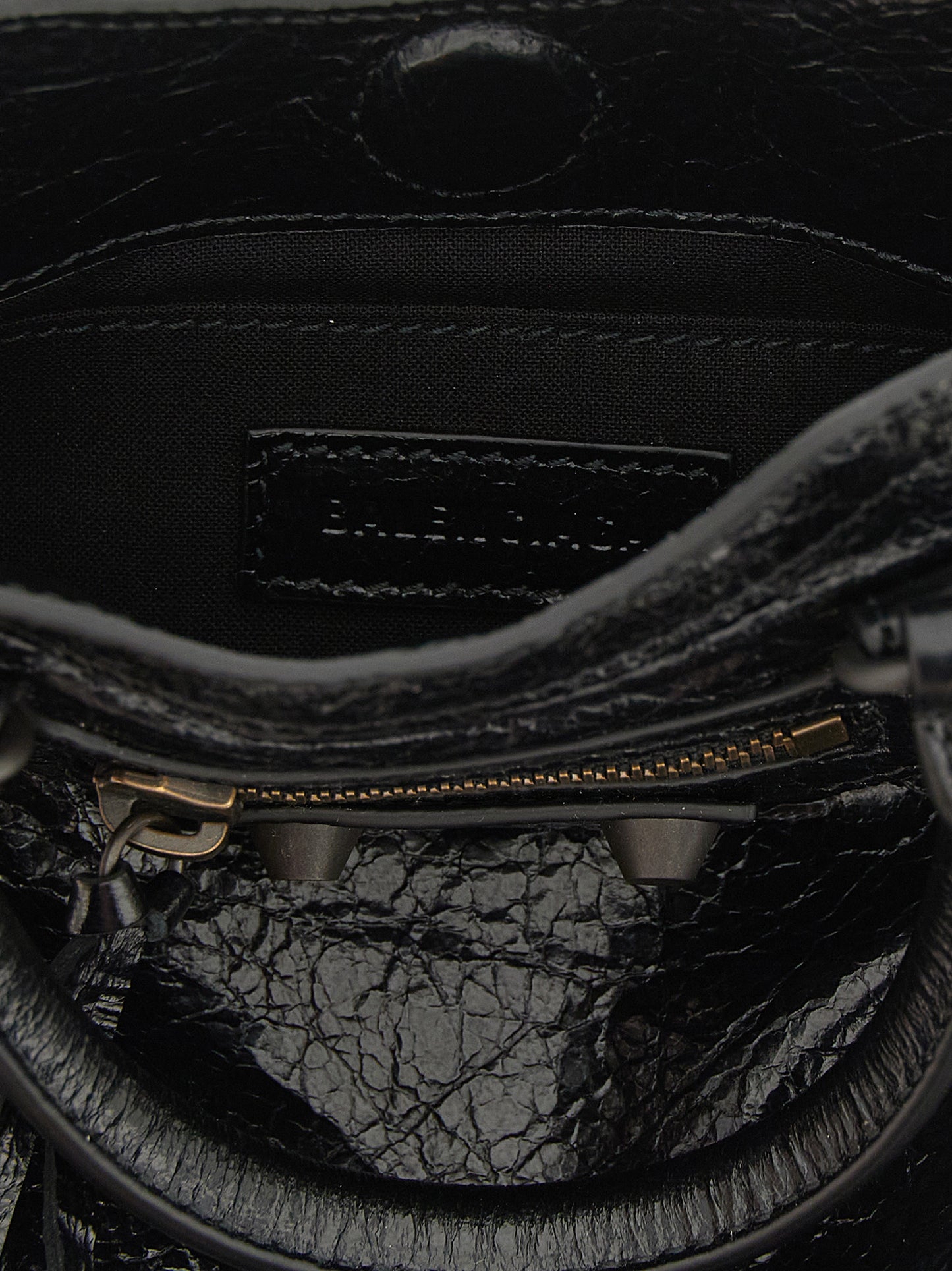 Balenciaga Black Lamb Leather Accessories