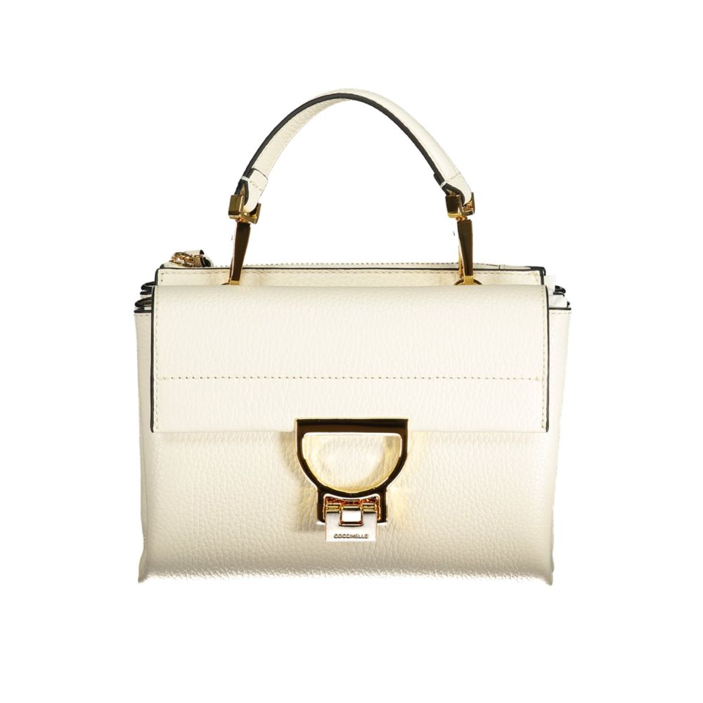Coccinelle White Leather Women's Bag