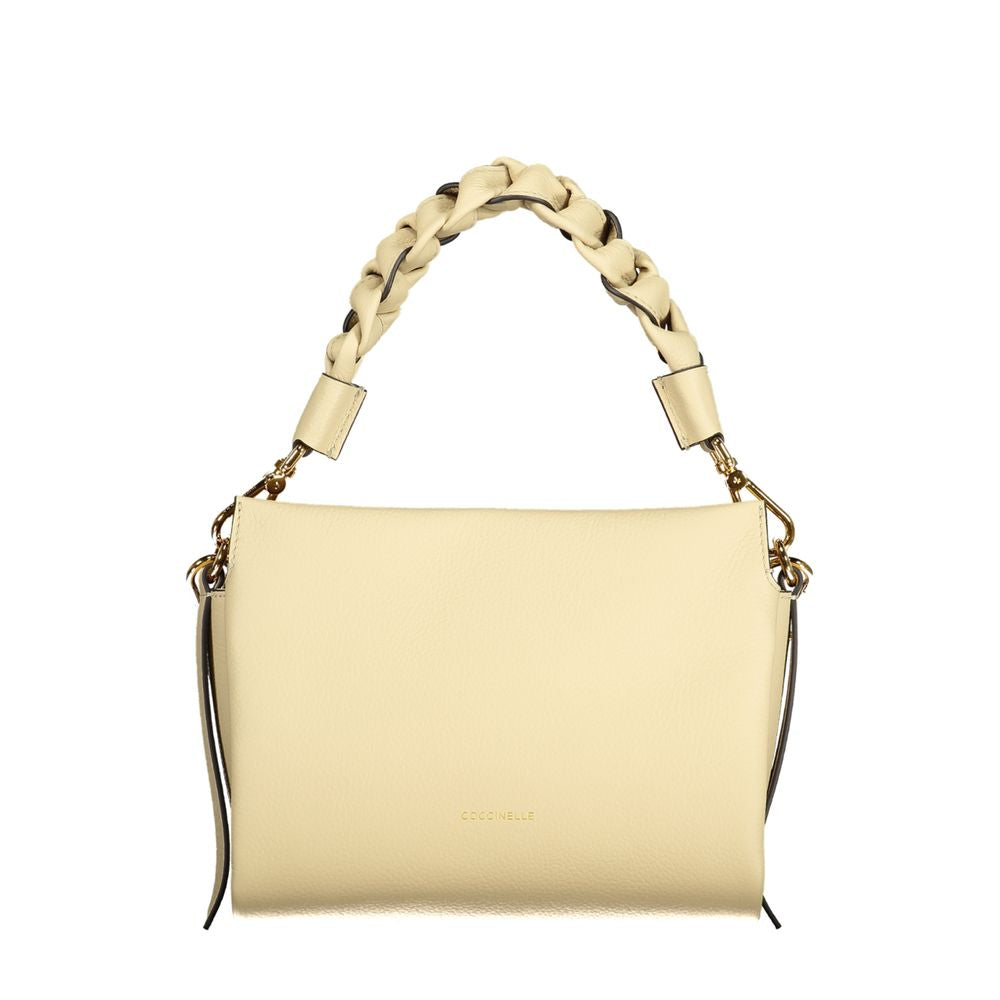 Coccinelle Beige Leather Handbag