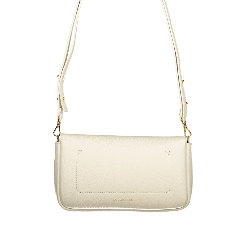 Coccinelle Bianco Leather Women's Bag