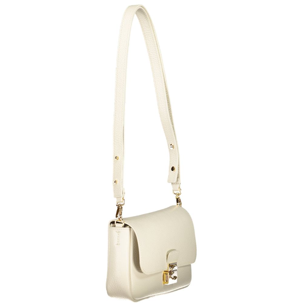 Coccinelle Bianco Leather Women's Bag
