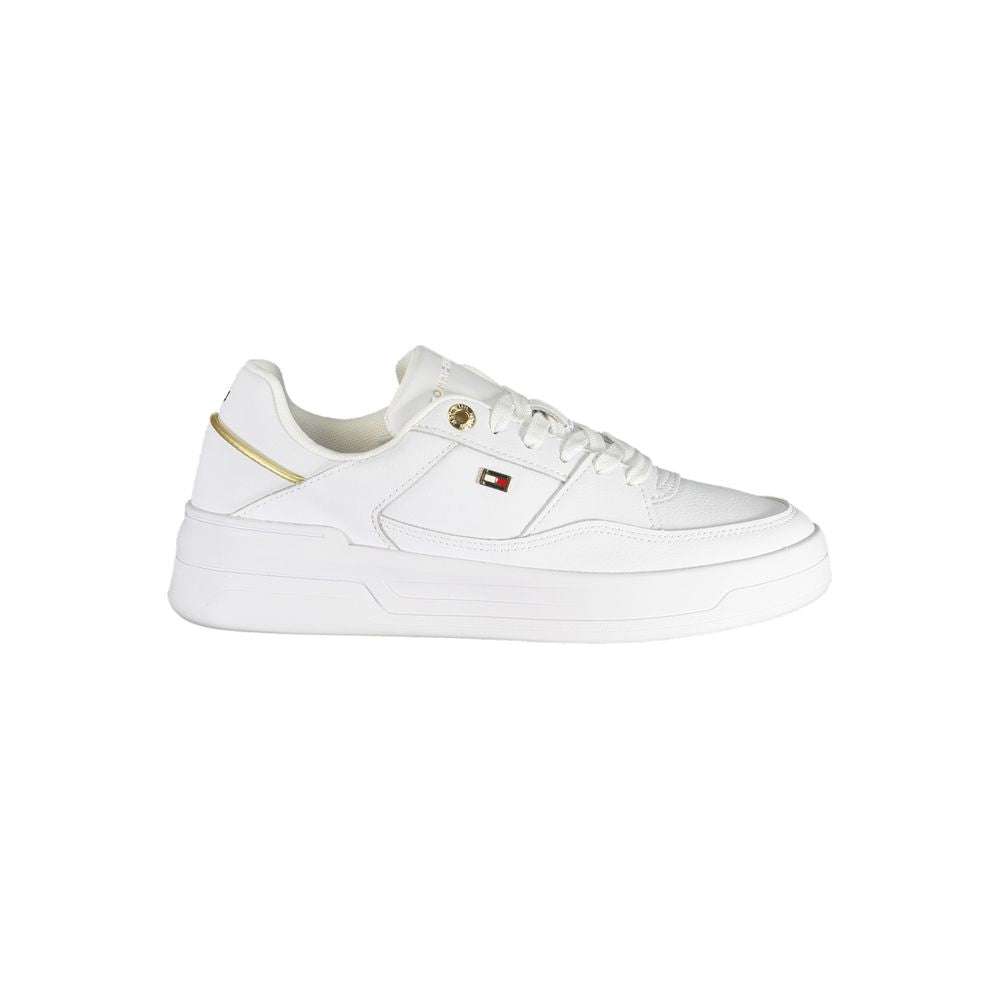 Tommy Hilfiger Bianco Polyurethane Donna Sneaker