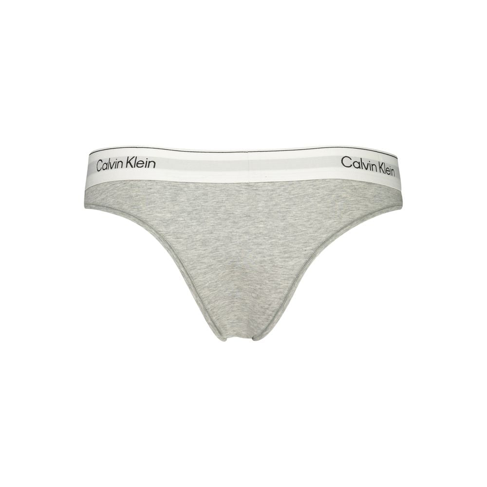 Calvin Klein Gray Cotton Briefs