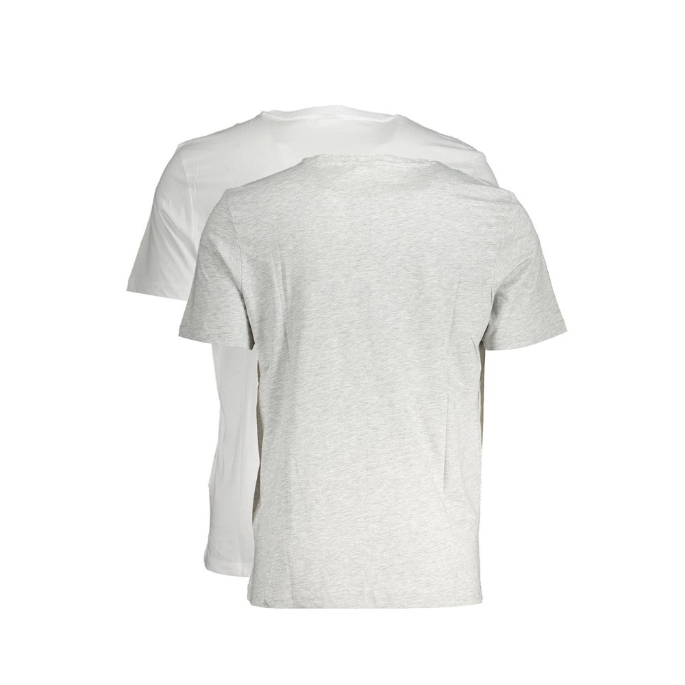 Fila Gray Cotton T-Shirt