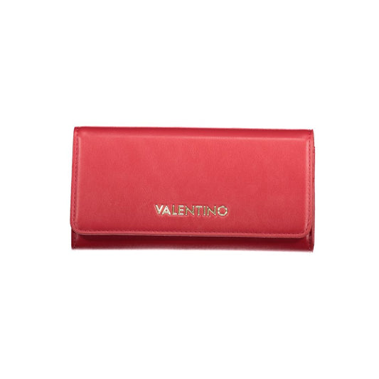 Mario Valentino Red Polyurethane Women Wallet