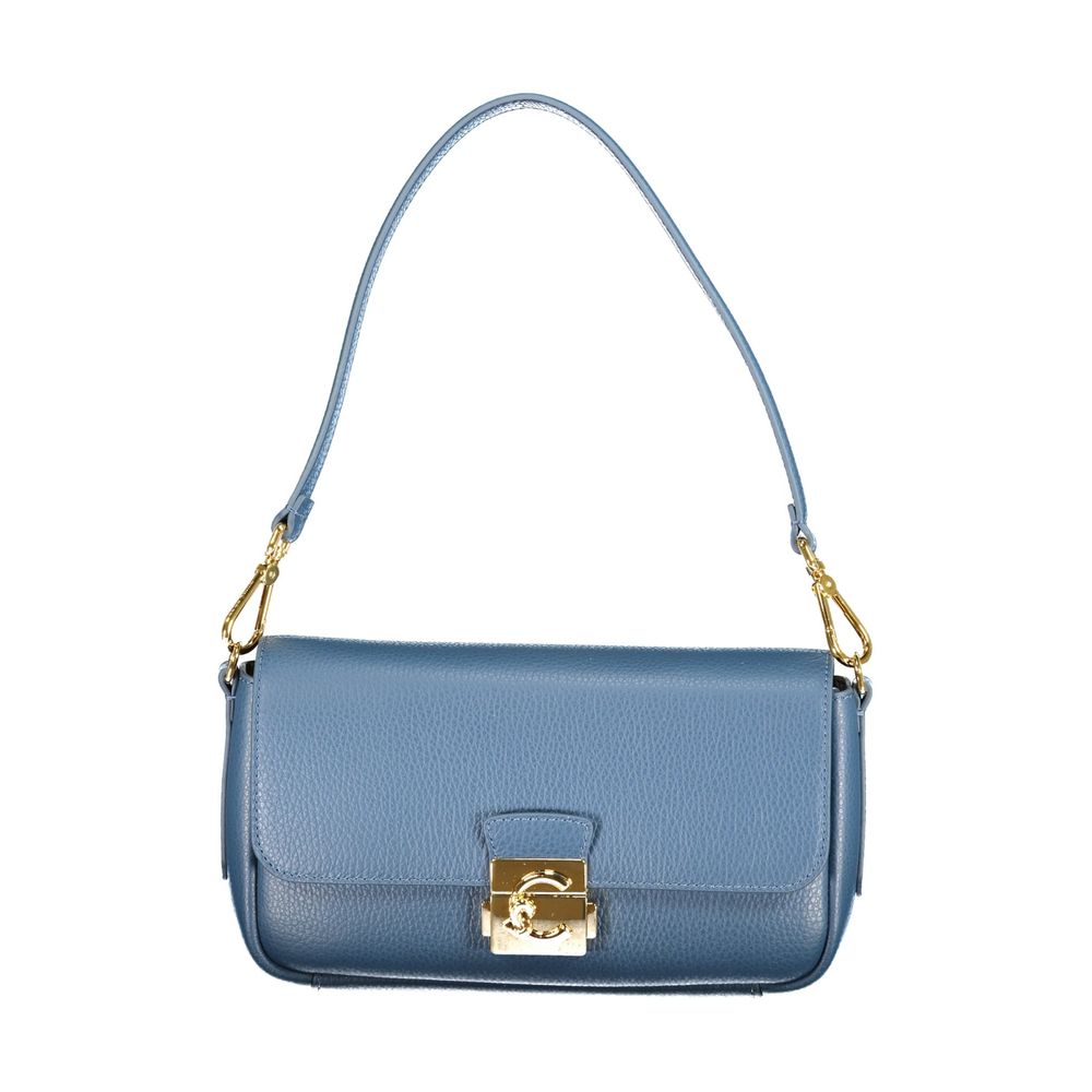 Coccinelle Blue Leather Handbag