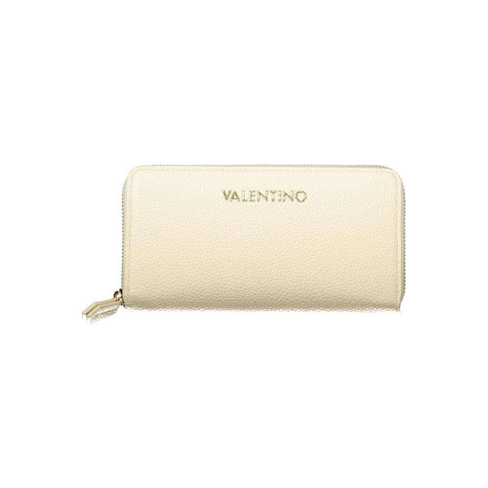 Mario Valentino Beige Polyethylene Wallet