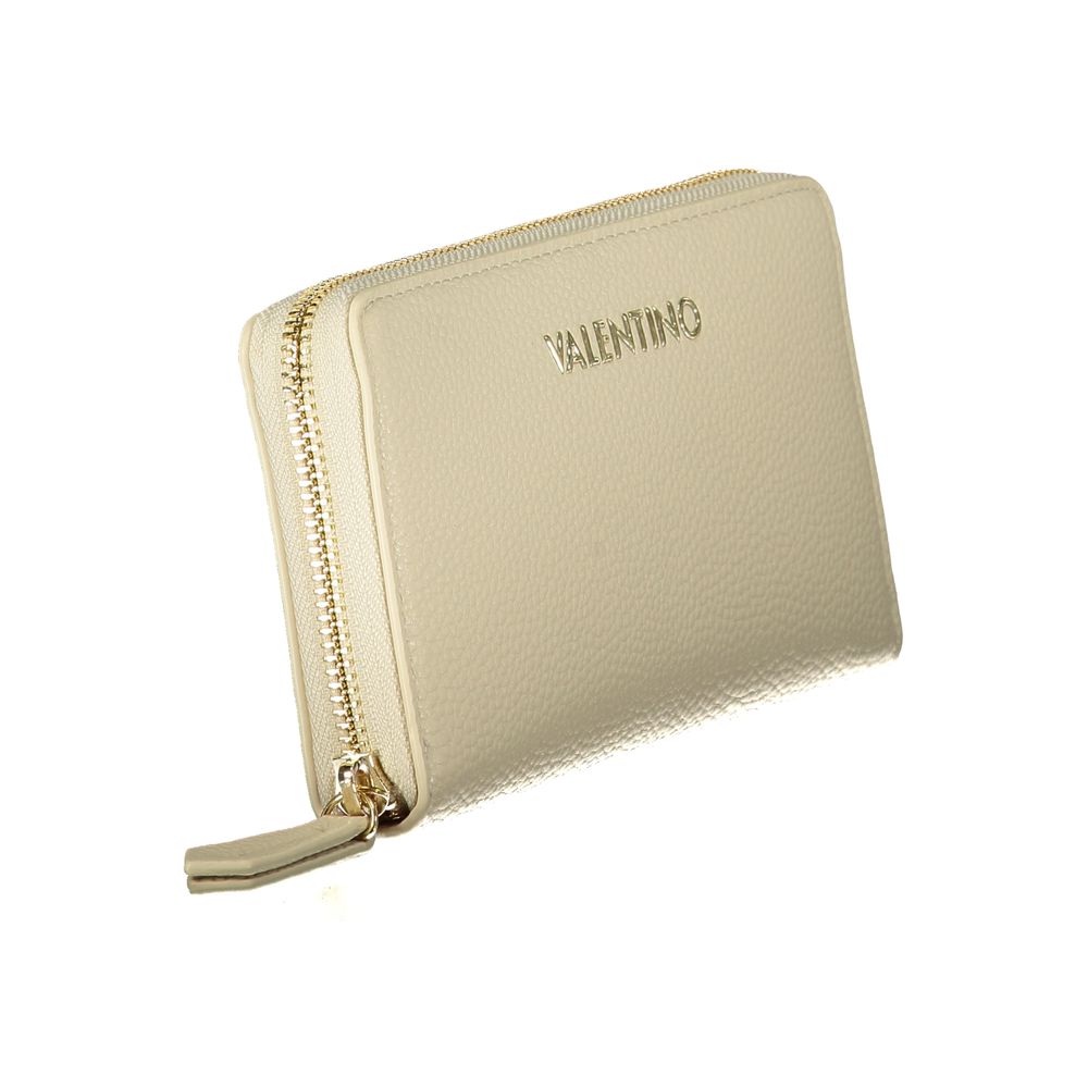 Mario Valentino Beige Polyethylene Wallet