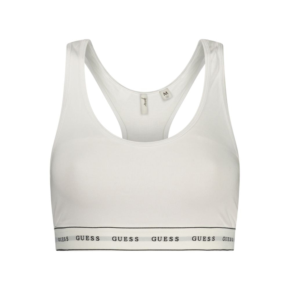 Guess Jeans White Cotton Bra