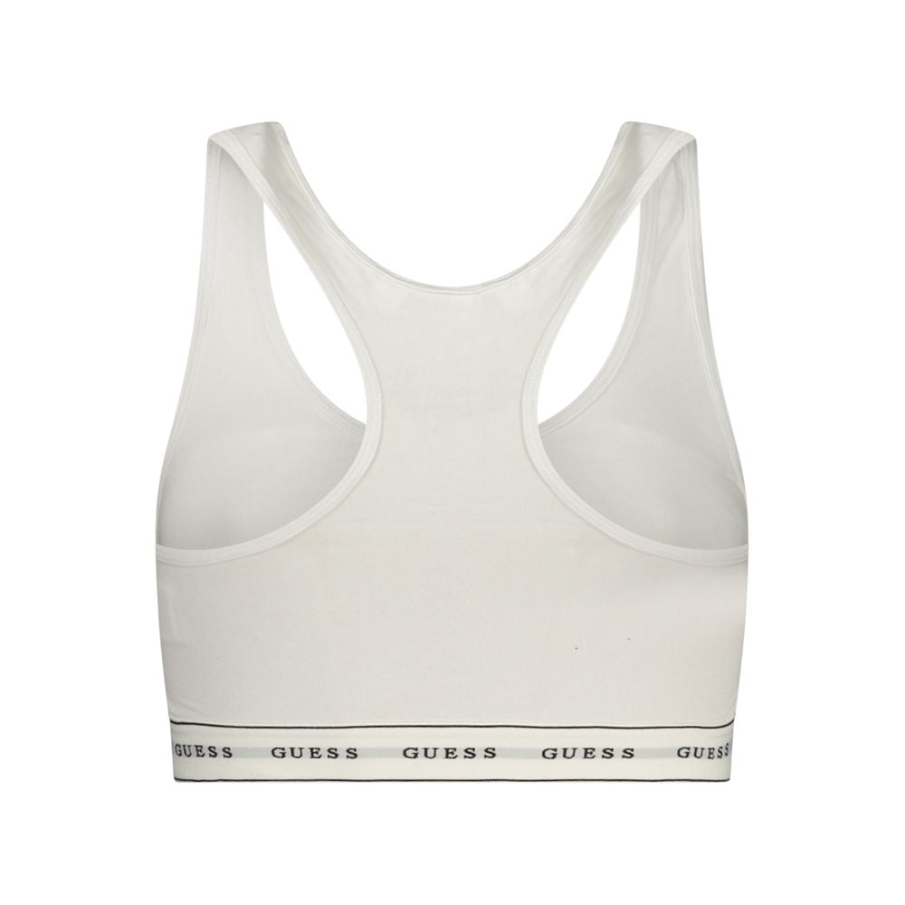 Guess Jeans White Cotton Bra