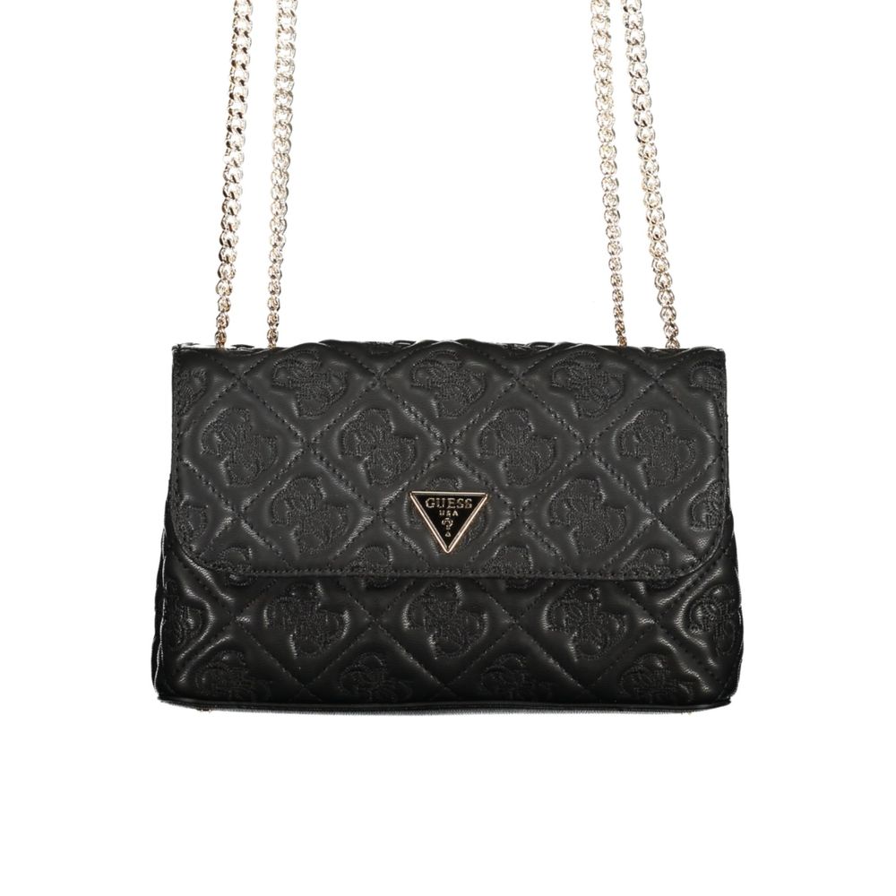 Guess Jeans Black Polyethylene Handbag