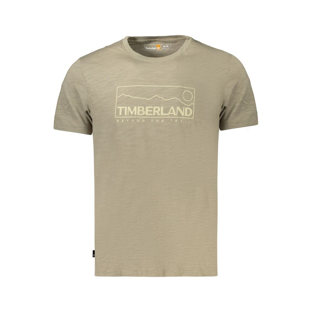 Timberland Green Cotton T-Shirt