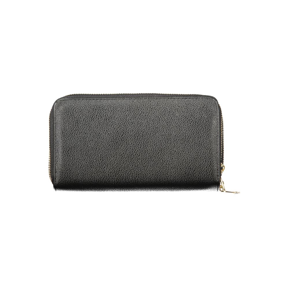 Mario Valentino Black Polyethylene Wallet