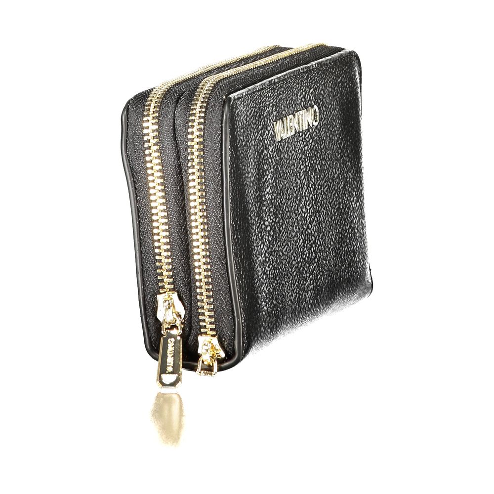 Mario Valentino Black Polyethylene Wallet