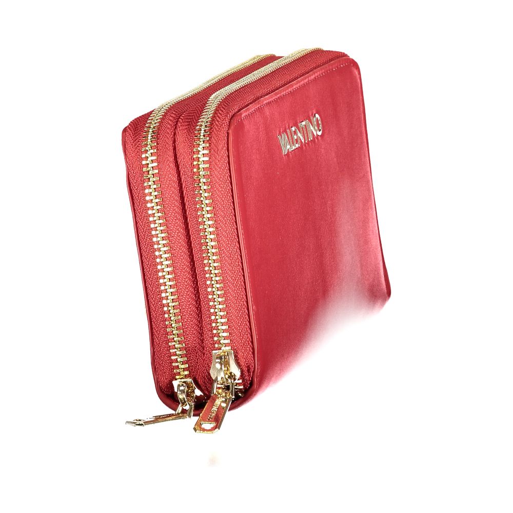 Mario Valentino Red Polyethylene Wallet
