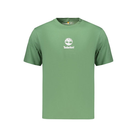 Timberland Green Cotton Men's T-Shirt