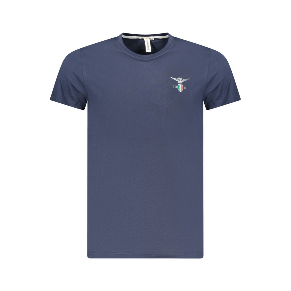 Accademia Militare Blue Cotton T-Shirt