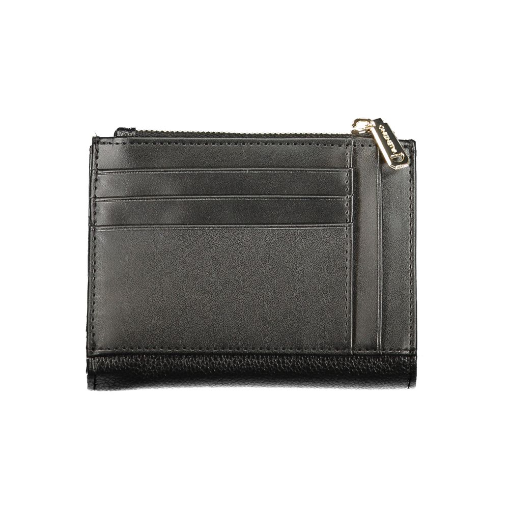 Mario Valentino Black Polyethylene Wallet
