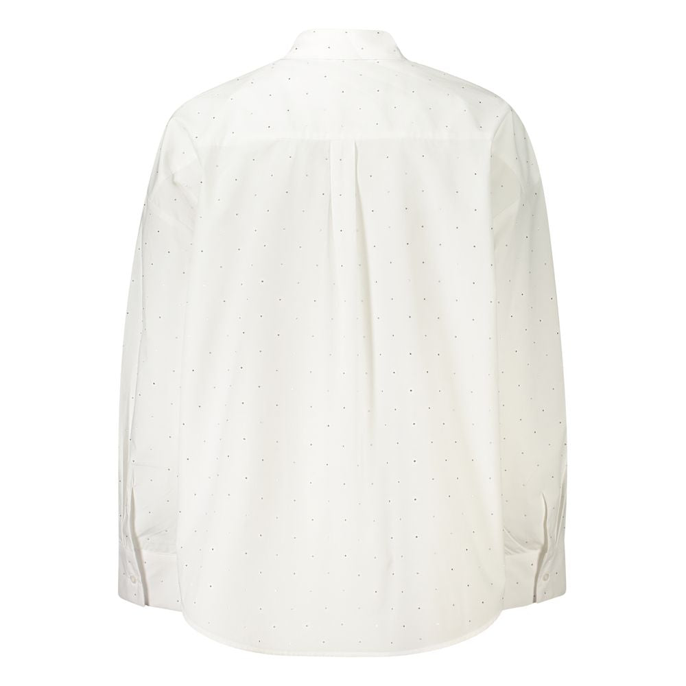 Guess Jeans White Cotton Shirt