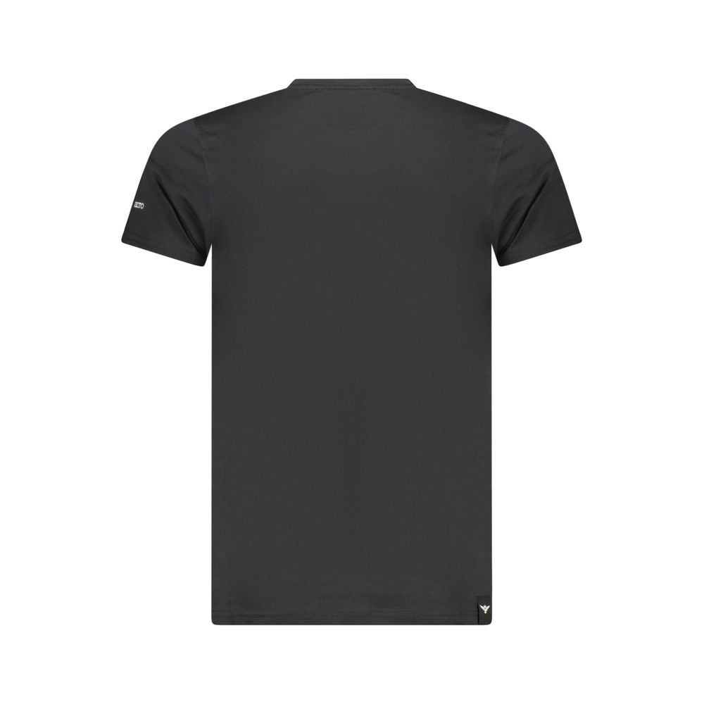 Accademia Militare Black Cotton T-Shirt