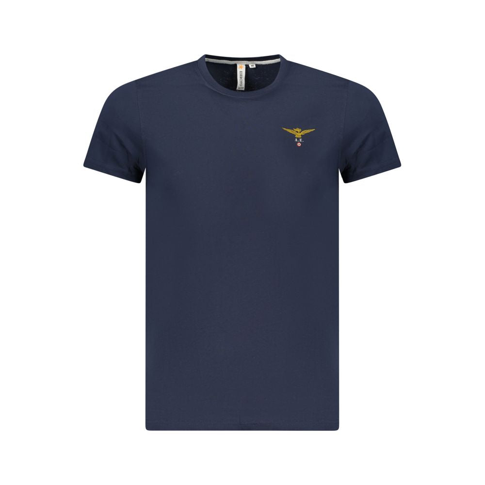 Accademia Militare Blue Cotton T-Shirt