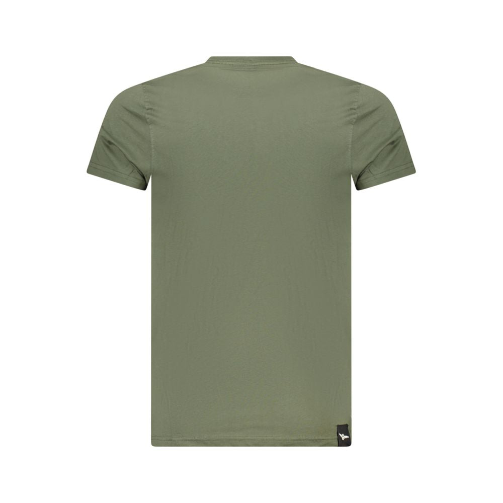 Accademia Militare Green Cotton T-Shirt