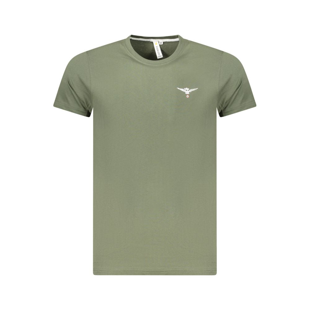 Accademia Militare Green Cotton T-Shirt