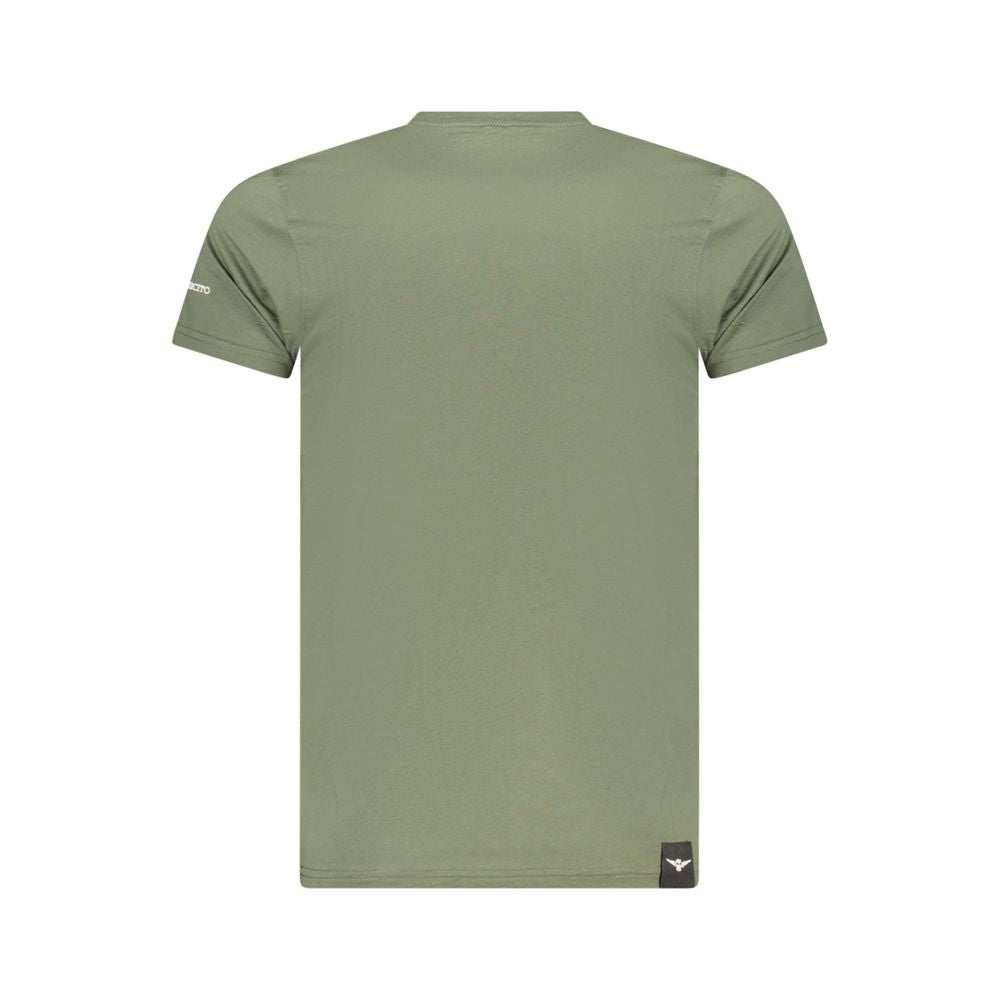 Accademia Militare Green Cotton T-Shirt