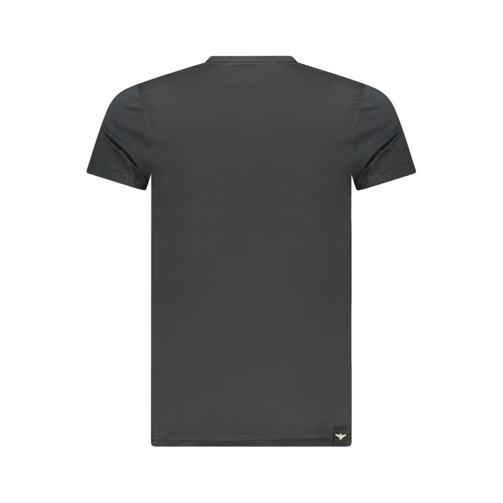 Accademia Militare Black Cotton T-Shirt