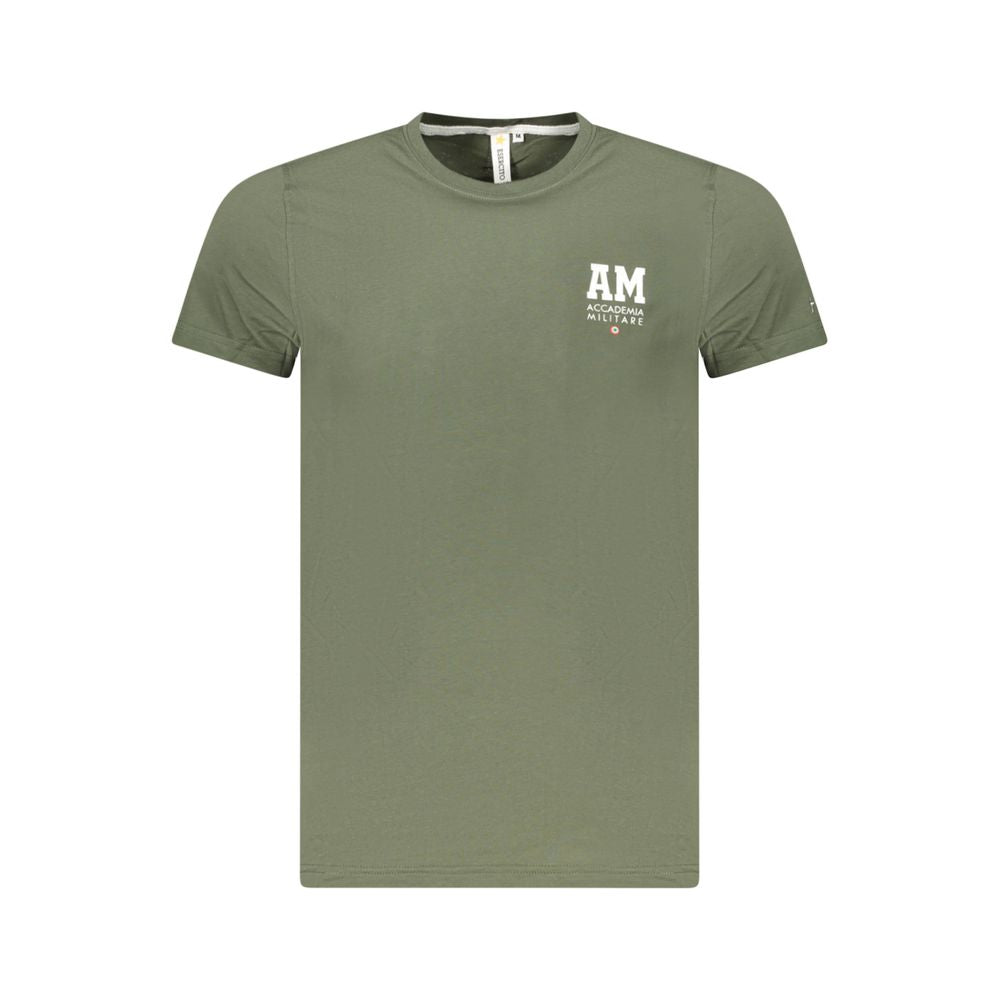 Accademia Militare Green Cotton T-Shirt